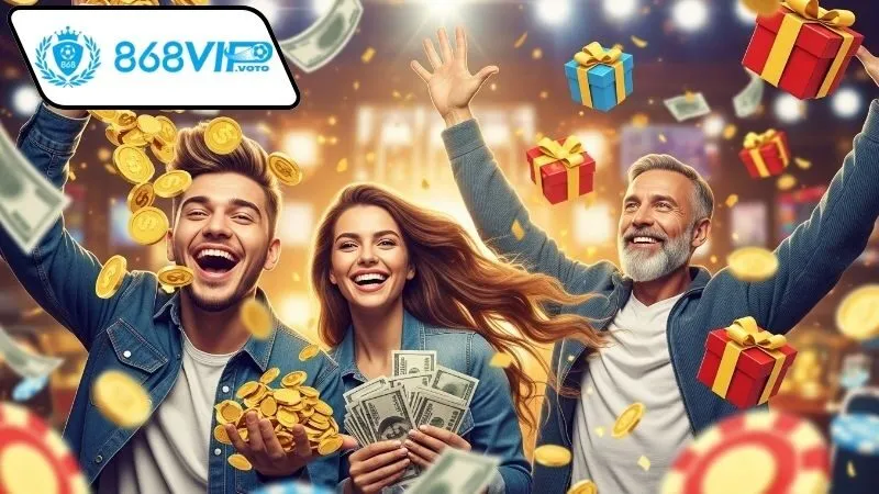 Khuyến mãi chào mừng 868vip siêu hấp dẫn cho tân thủ 1 khuyen-mai-chao-mung-868vip